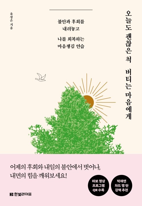오늘도 괜찮은 척 버티는 마음에게 - 불안과 후회를 내려놓고 나를 회복하는 마음챙김 연습